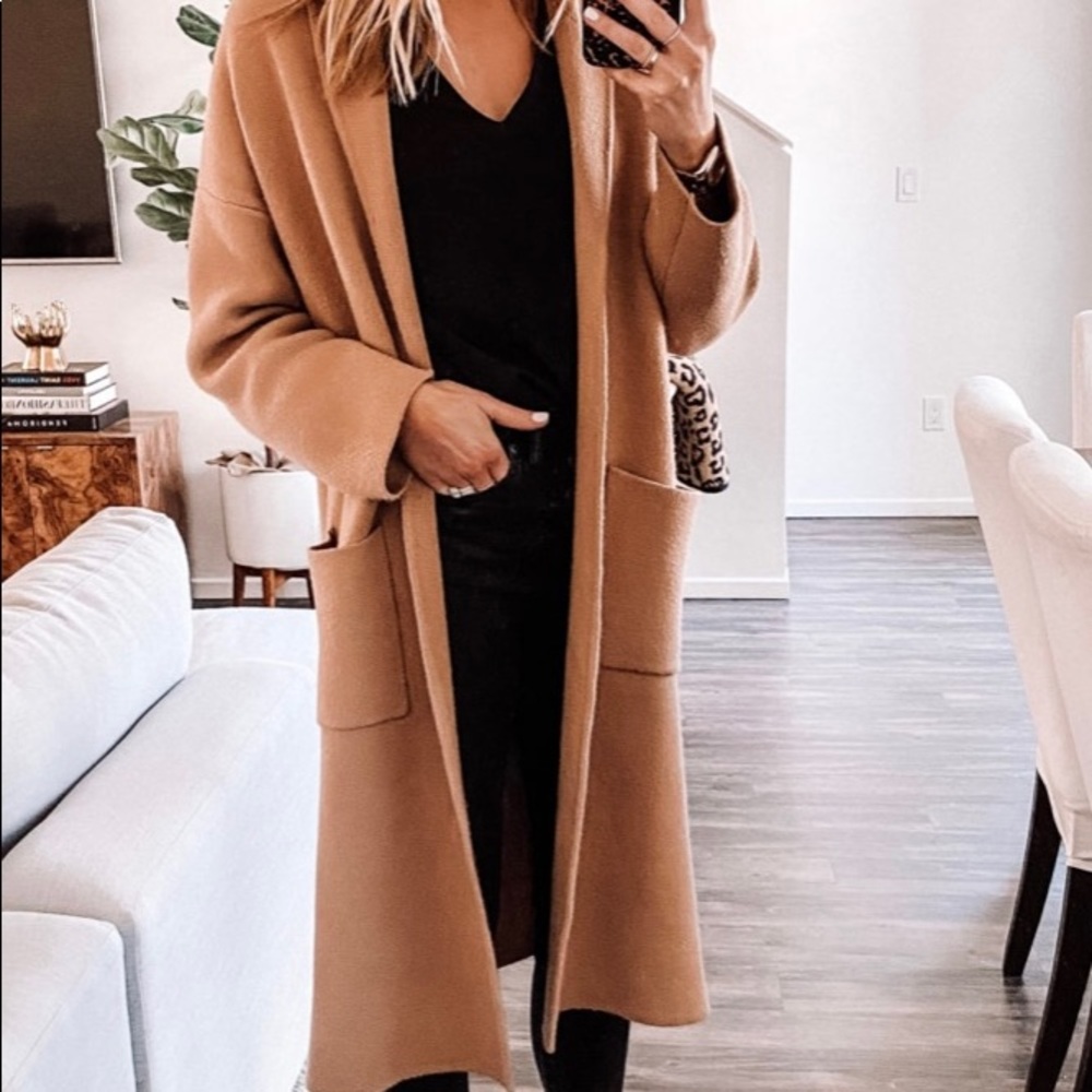 Mango over sized sweater coat. Brand new. Never worn.